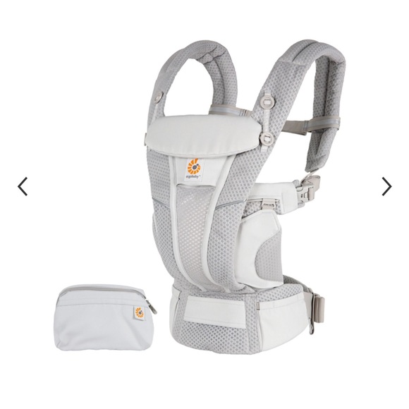 Ergobaby Omni Breeze Pearl Gray with Pouch - Picture 1 of 15